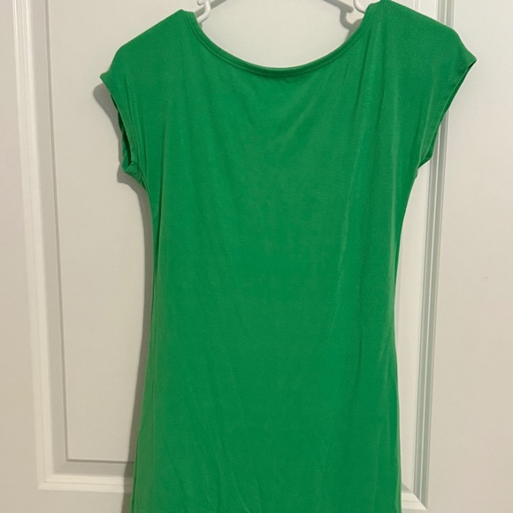 Free People Beach Rosalia Low Back Green Mini Dress, Size SP - Picture 3 of 3